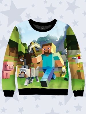 Свитшот Game Minecraft Свитшот Game Minecraft