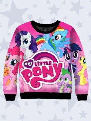 Свитшот My Little Pony персонажи Свитшот My Little Pony персонажи