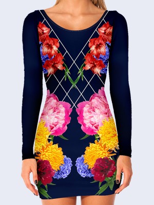 3D платье Разнообразие цветов