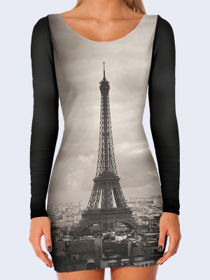 3D платье Эйфелева башня