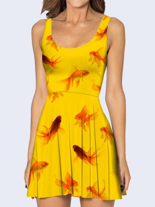 3D платье Goldfishes