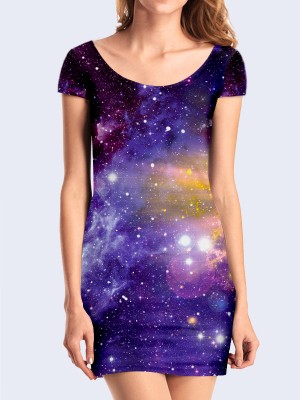 3D платье Galaxy