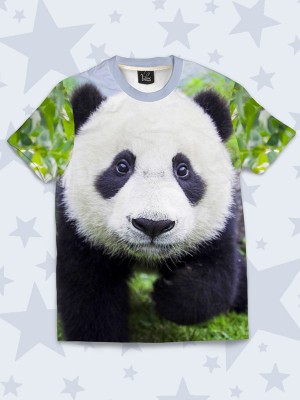 3D футболка Маленькая панда