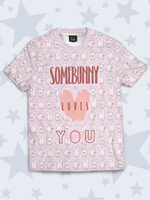 3D футболка Somebunny loves you