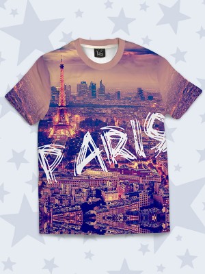 3D футболка Легендарный Париж
