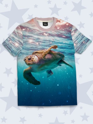 3D футболка Морская черепаха