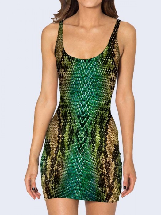 3D платье Snake