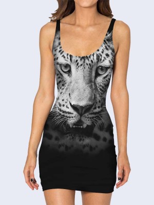 3D платье Мудрый леопард