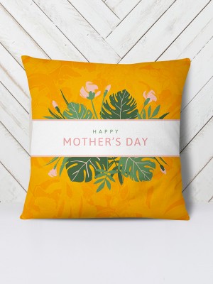 Подушка Happy mother day orange