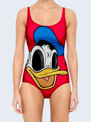 3D купальник Donald Duck red
