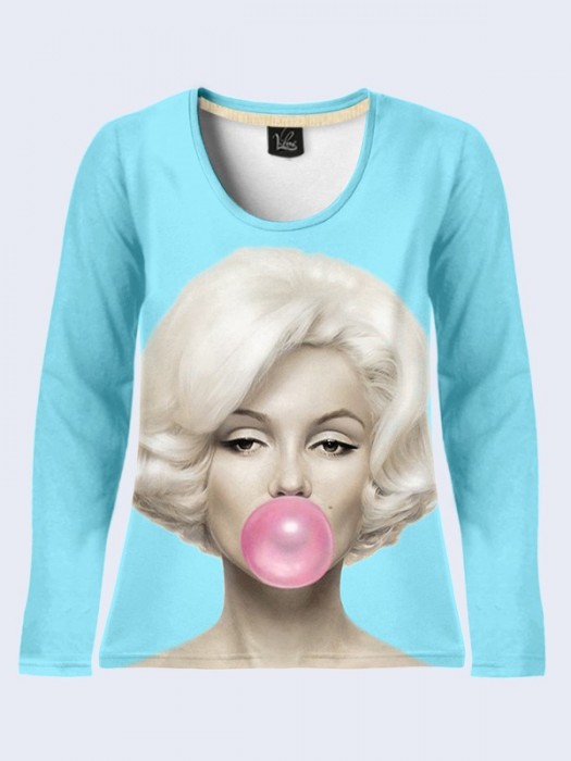 Лонгслив Marilyn with Gum