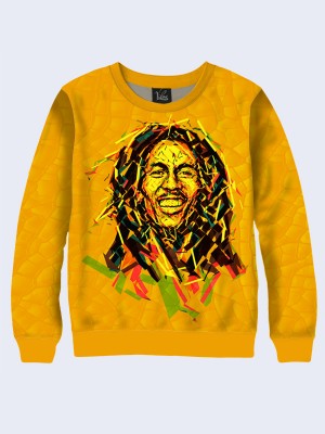Свитшот Ямайский музыкант Боб Марли арт