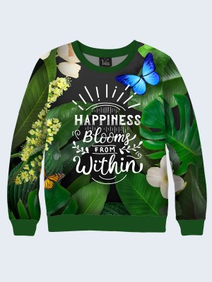 Свитшот Happiness blooms