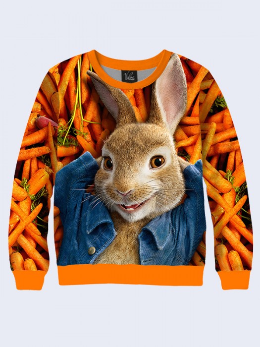 Свитшот Заяц и морковка
