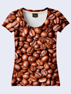 3D футболка Кофе