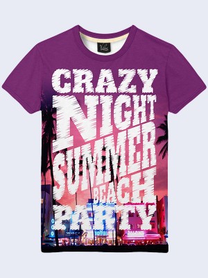 3D футболка Летняя пляжная вечеринка