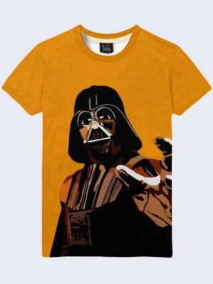 3D футболка Darth Vader orange