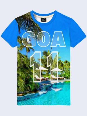 3D футболка Курорт Гоа