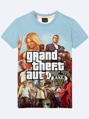 3D футболка Grand Theft Auto 5