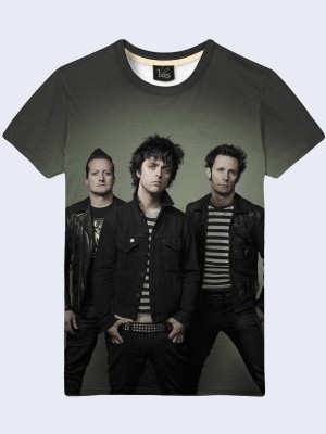 3D футболка Группа Green Day