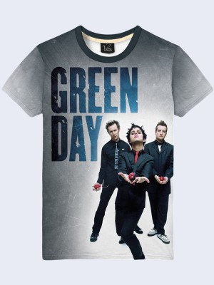 3D футболка Green Day участники