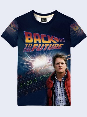 3D футболка Back to the Future Marty McFly