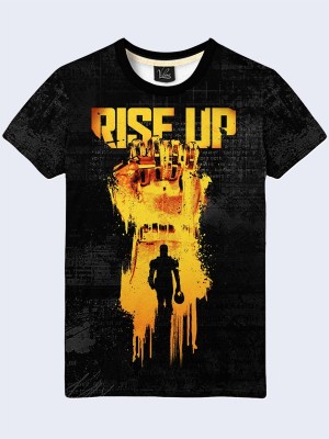 3D футболка Rise up art