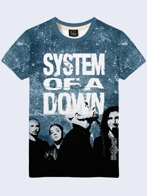 3D футболка Group System of a Down