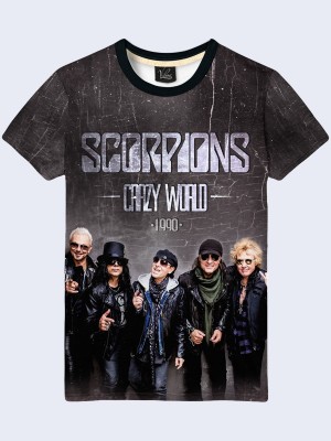 3D футболка Scorpions Crazy World