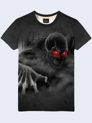 3D футболка Creepy skull