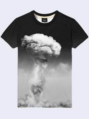 3D футболка Атомная бомба