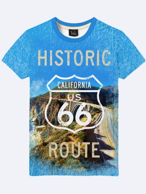 3D футболка Исторический маршрут