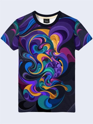 3D футболка Color design