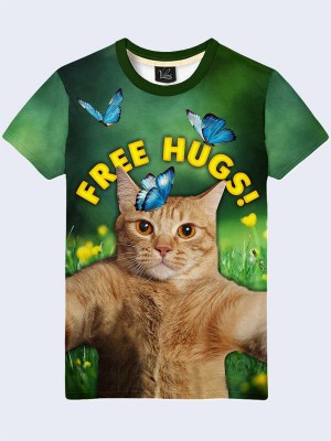 3D футболка Free hugs