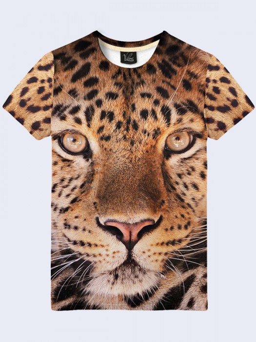 3D футболка Морда гепарда