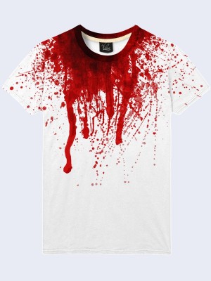 3D футболка Кровавые пятна