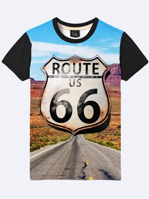 3D футболка Путь 66