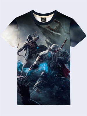 3D футболка Morrowind fight