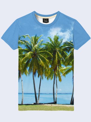 3D футболка Пальмы