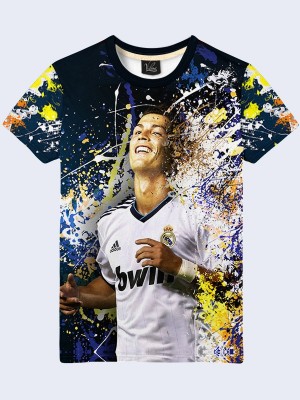 3D футболка Cristiano Ronaldo