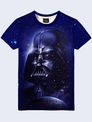 3D футболка Дарт Вейдер и звёзды