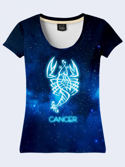 3D футболка Зодиак Рак