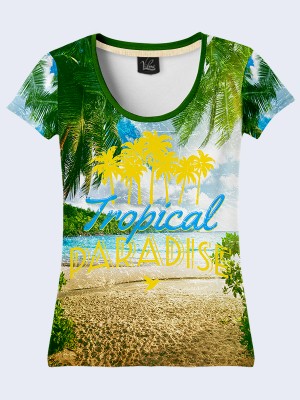 3D футболка Тропический рай