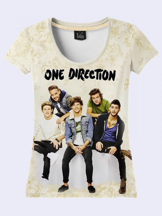 3D футболка Group One Direction