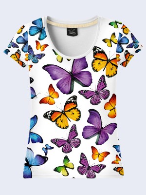 3D футболка Butterflies