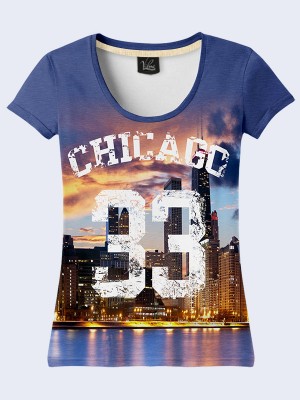 3D футболка Чикаго 33