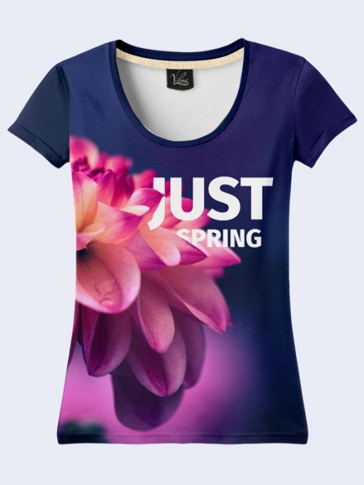 3D футболка Just spring