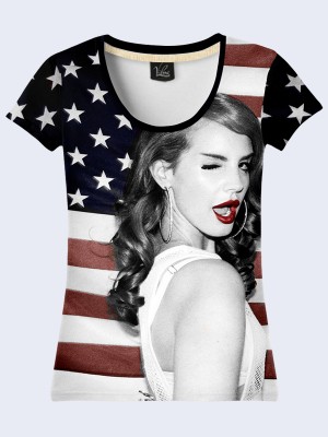3D футболка Lana Del Rey