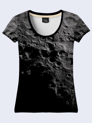 3D футболка Поверхность Луны