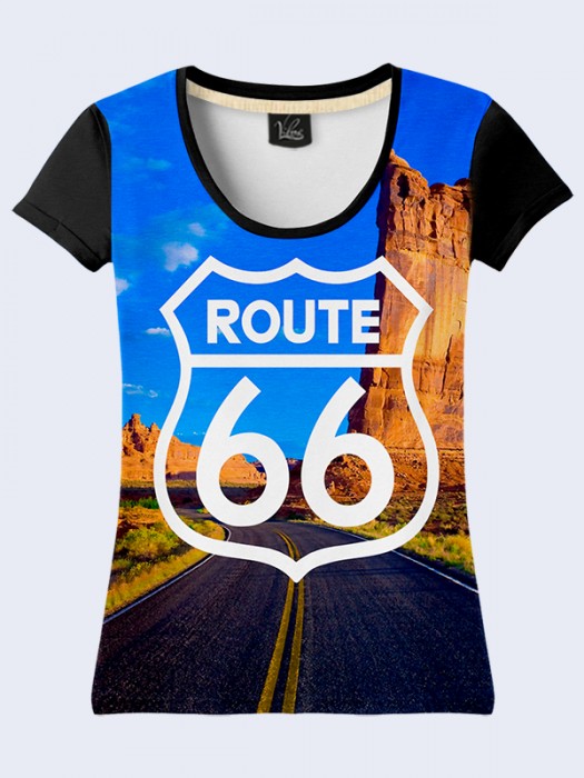 3D футболка US Route 66